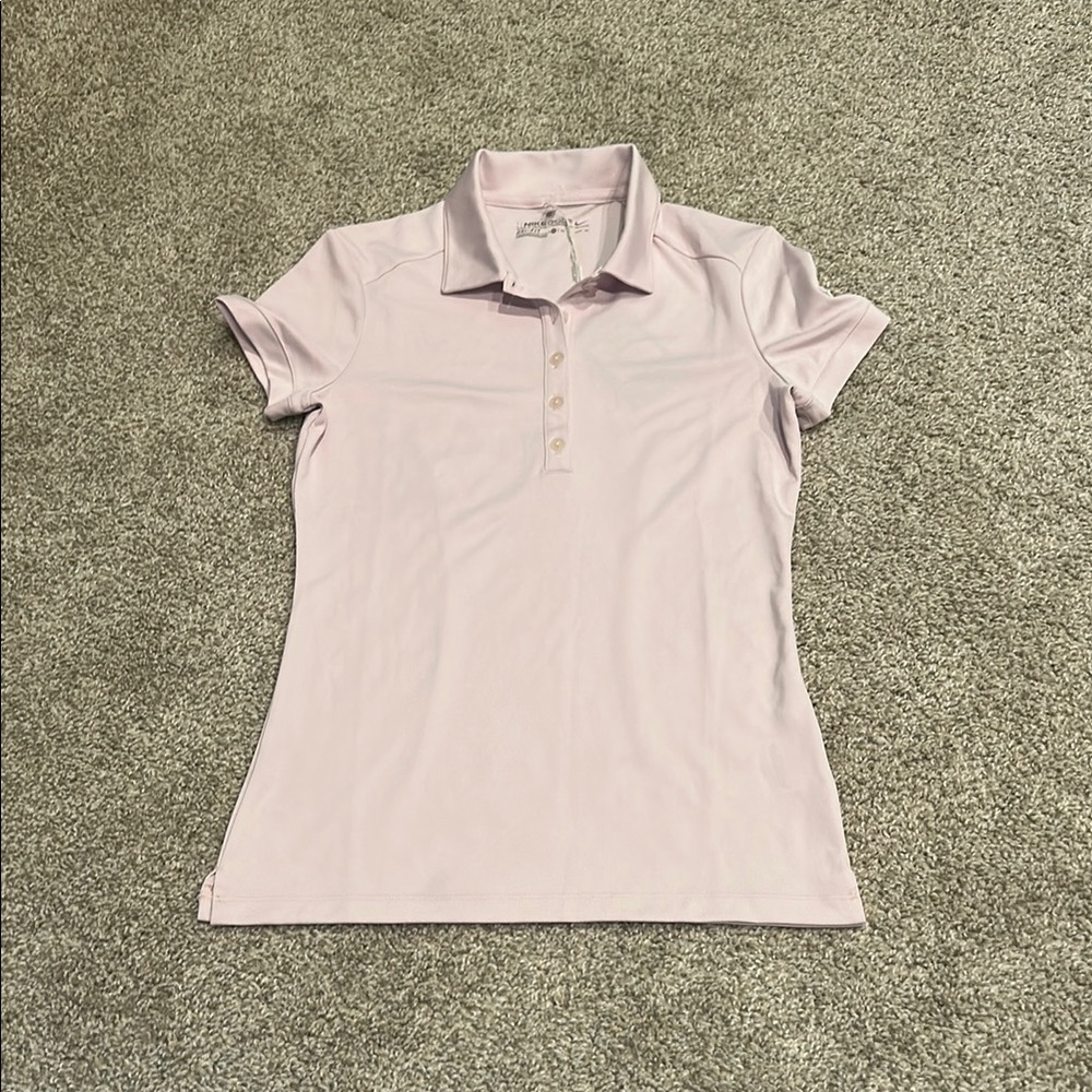 🆕Nike Golf Soft Pink Button Down Shirt
